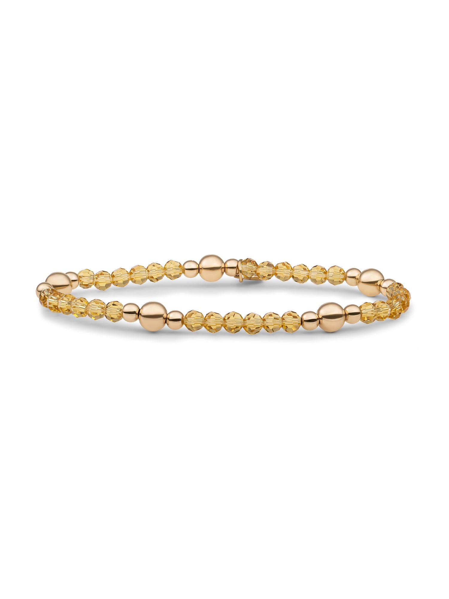 Light Citrine Quartz Bold Mix Armband