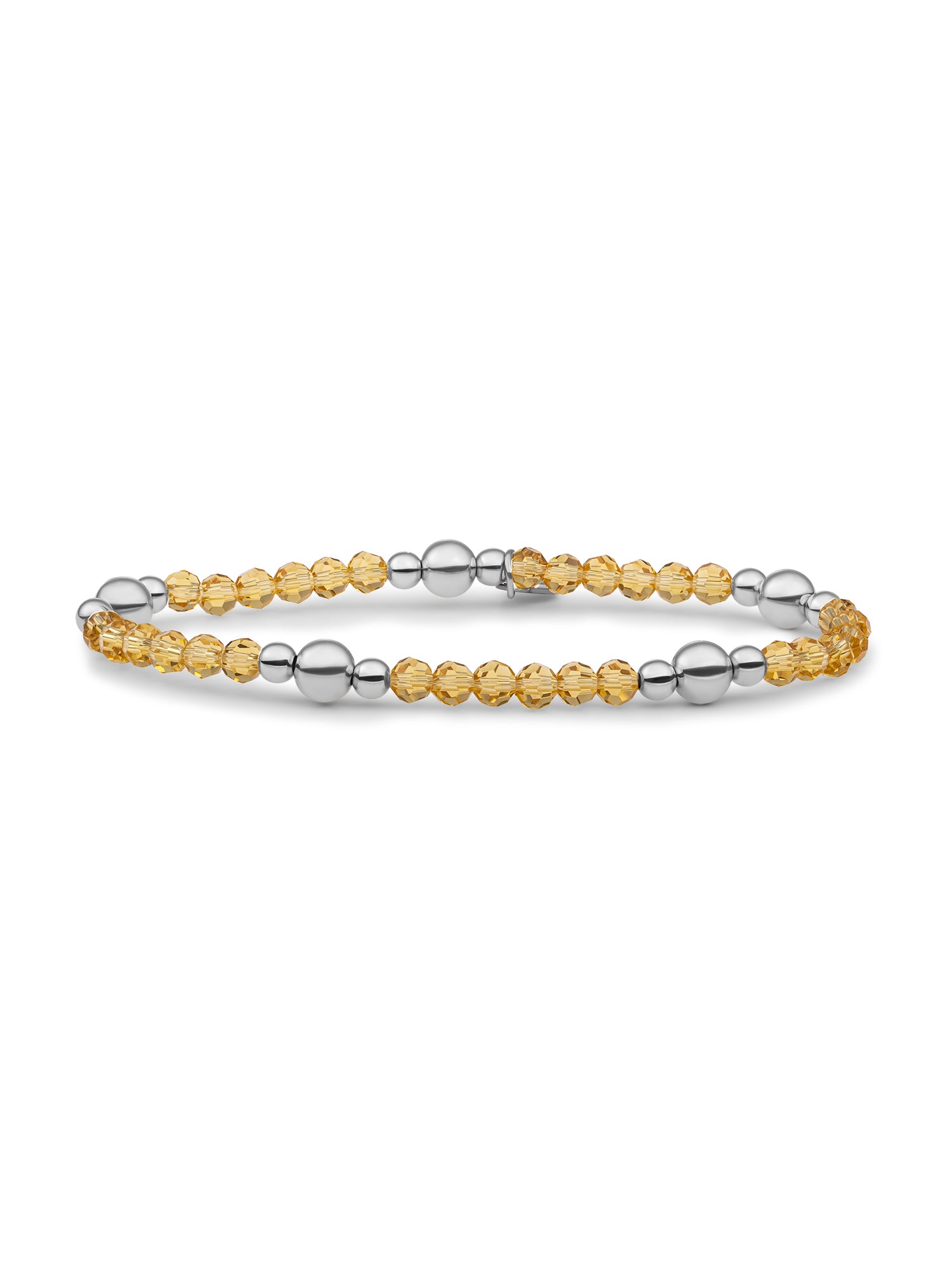 Light Citrine Quartz Bold Mix Armband