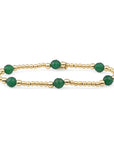 gouden armband met kralen voor dames 