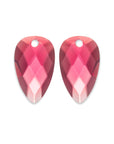 Fuchsia Quartz Blossom oorbel edelstenen