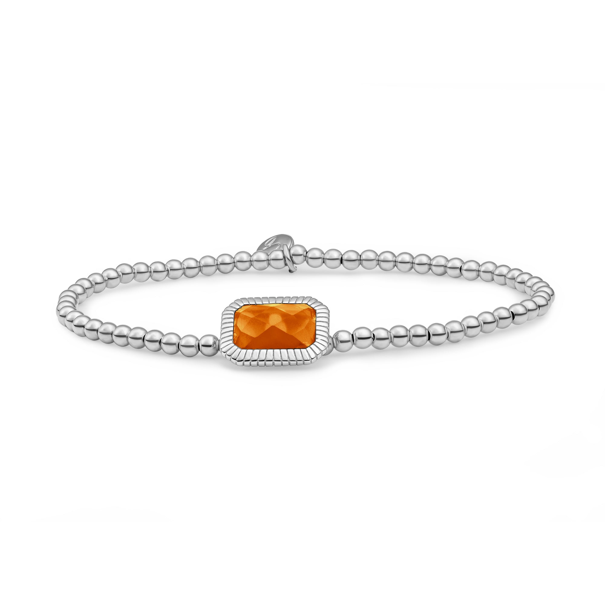 zilveren kralen armband dames #kleur_zilver