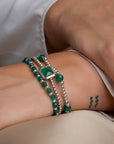 Green Onyx Kralen Armband van Sparkling Jewels 