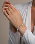 Vrouwelijke maansteen Armband voor dames van Sparkling 