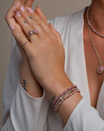Echt zilveren ring voor dames