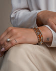 Citrine Quartz Bold Mix Armband 
