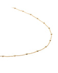 Faceted Ball Chain | Goudkleurig