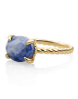 Twist Ring Sodalite l  9 karaat