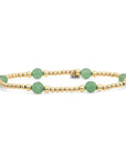 Gouden armband voor dames met edelstenen van Sparkling Jewels 
