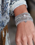 Armbanden stack - Labradorite I