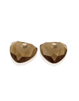 Smoky Quartz Trillion Cut oorbel edelstenen