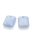 Mix en match edelstenen met deze blue lace agate oorbel edelstenen van sparkling jewels