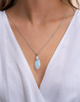 Wheat Ketting - Zilver