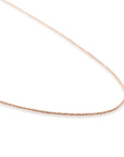 Criss Cross Ketting | Rosé Goudkleurig