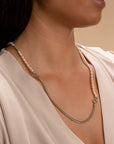 de Sparklink armband in combinatie met de Sparklink ketting 