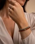 Citrine Quartz Saturn large armband